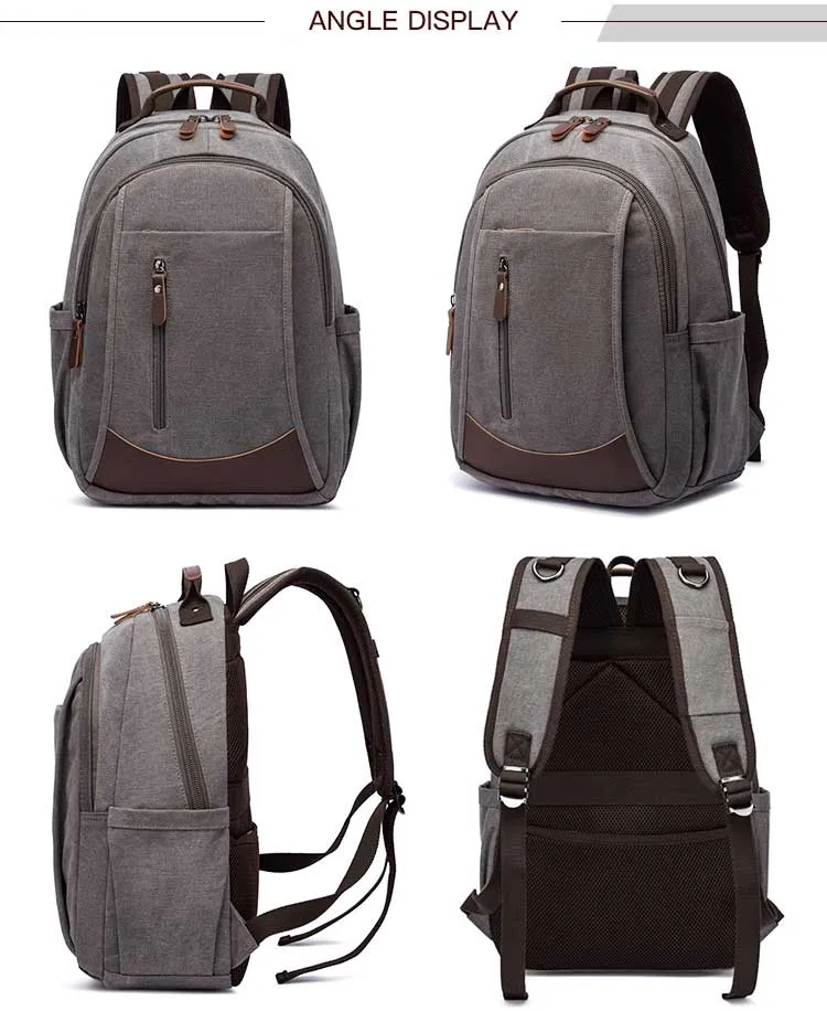 Olive Hunter Canvas Rucksack