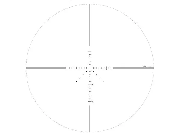 Optisan CP Compact 3-12x32 SFP MIL Non-Illuminated MH10 Rifle Scope