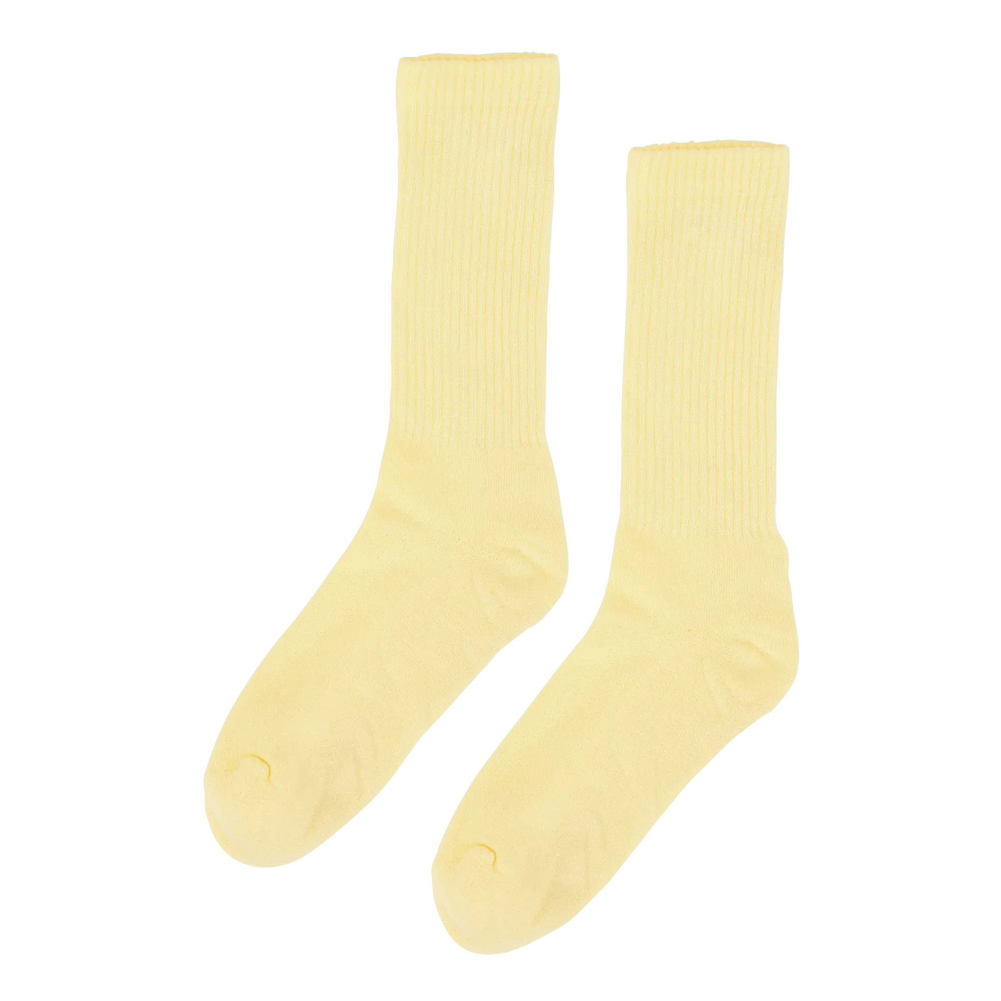 Organic Colorful Standard Active Sock Soft Yellow