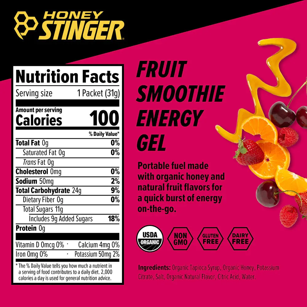 Organic Energy Gel - Fruit Smoothie