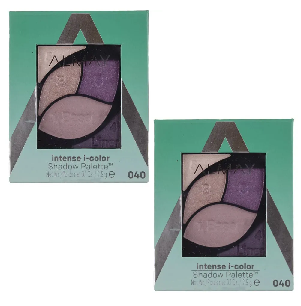 Pack of 2 Almay intense i-color Shadow Palette, Green Eyes 040