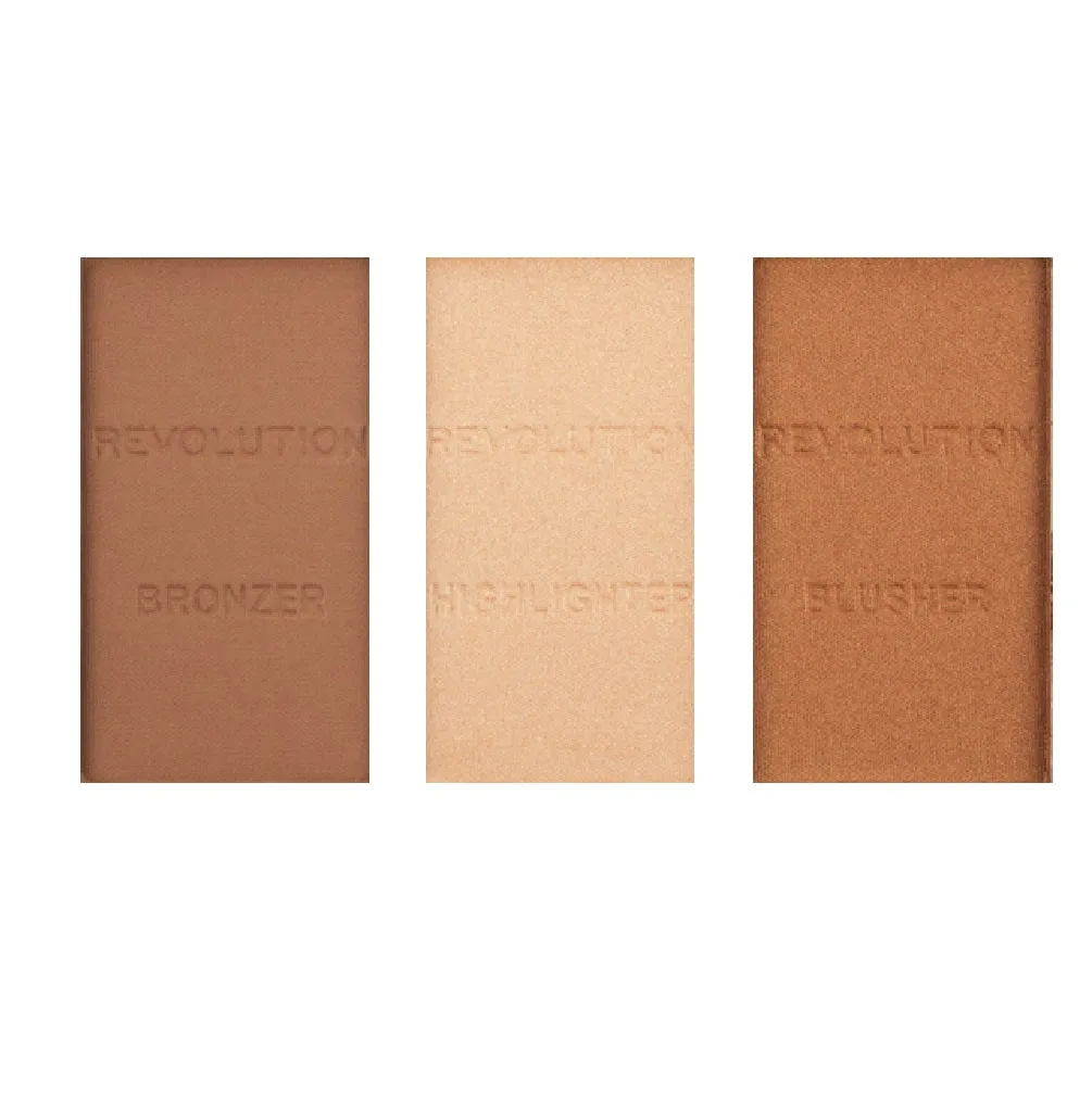 Pack of 2 Makeup Revolution Beauty Ultra Contour Kit, Light Medium C04