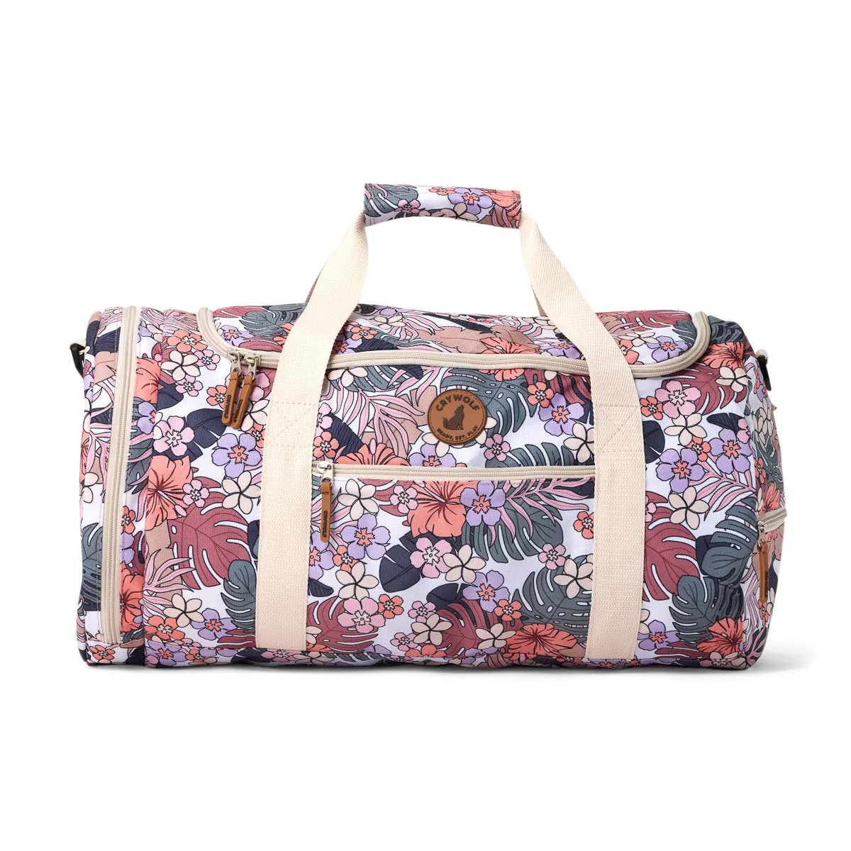 Packable Duffel Tropical Floral