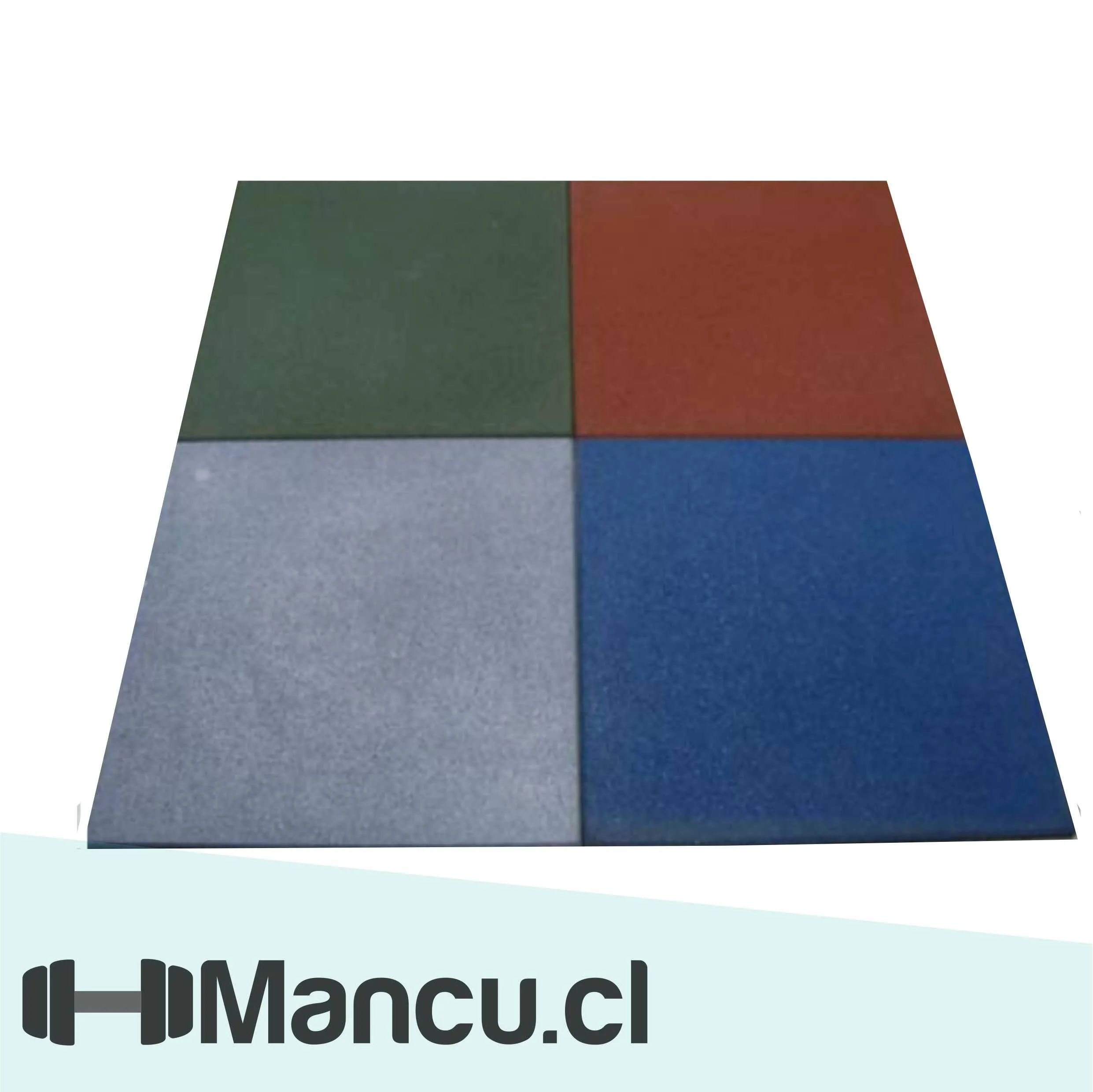 PALMETA CAUCHO 0.5M x 0.5M x 20 MM