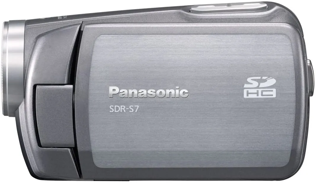 Panasonic SDR-S7 Flash Memory Camcorder with 10x Optical Zoom (Silver)