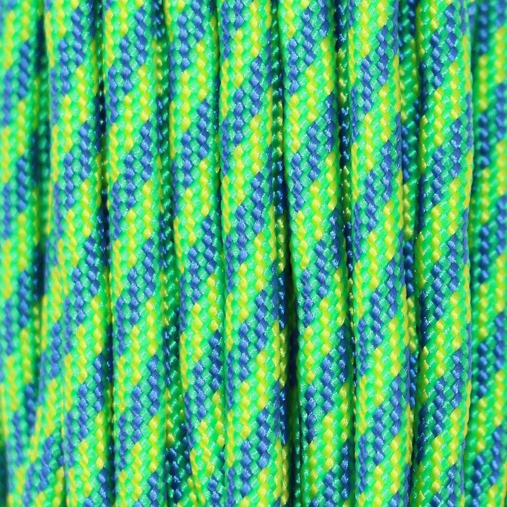 Paracord 30m - Green / Blue / Yellow
