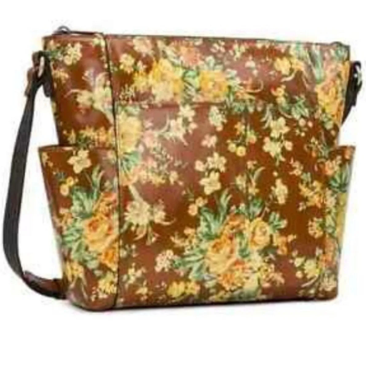 PATRICIA NASH Aveley Floral Leather Crossbody Handbag