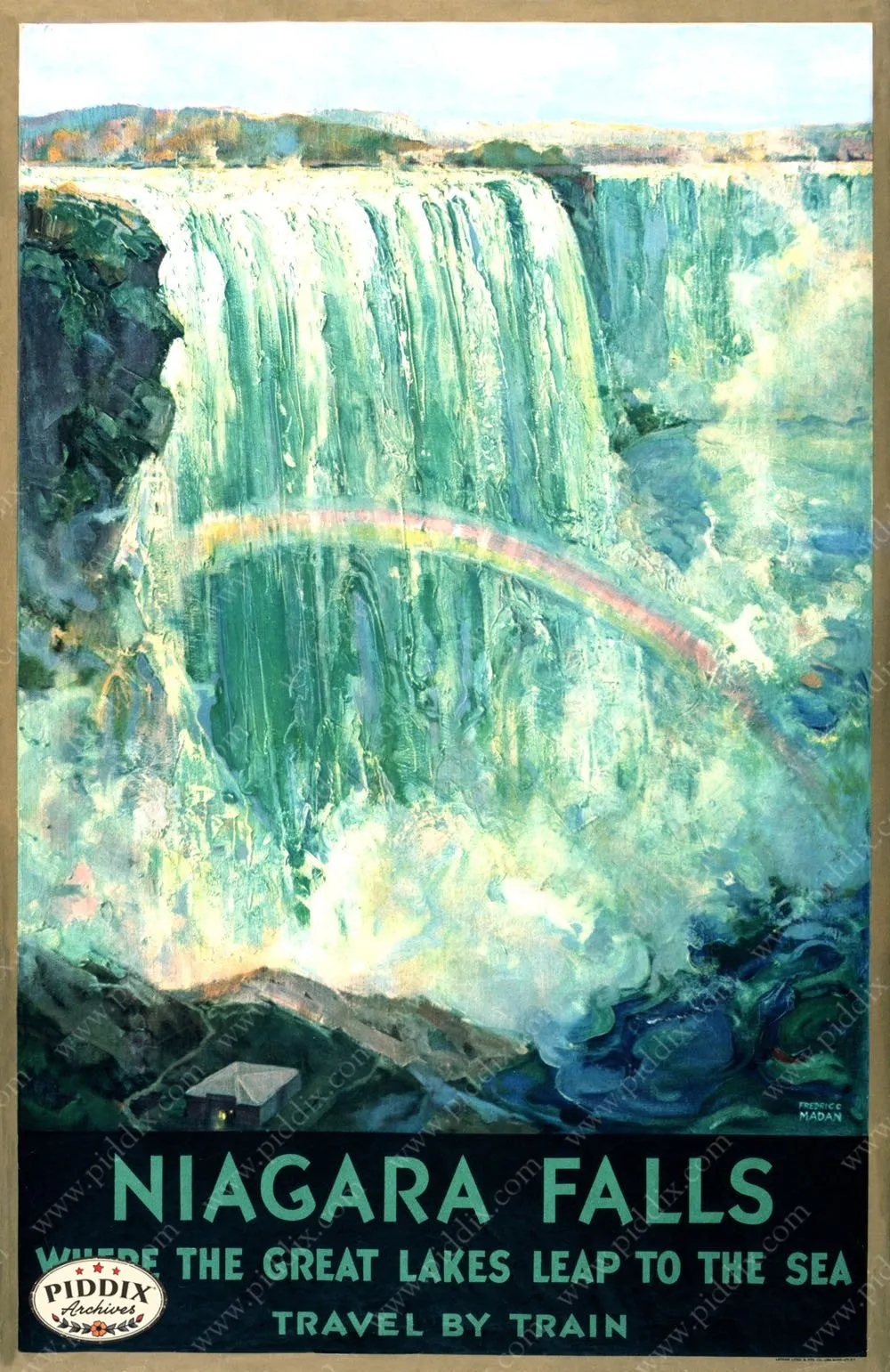 PDXC7348 -- Vintage Travel Posters
