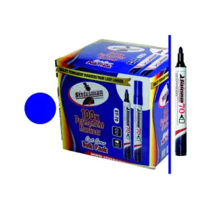 Permanent Markers  Blue singles carded new