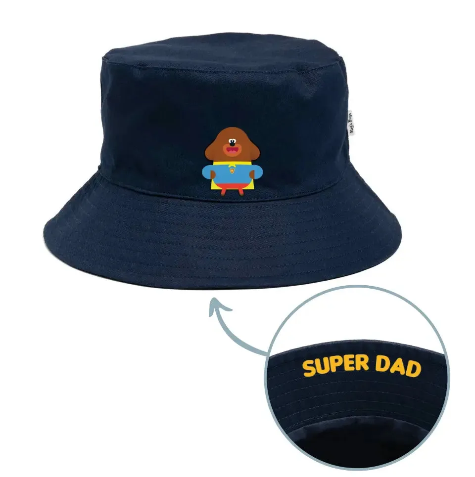 Personalised Hey Duggee Dad Adult Bucket Hat