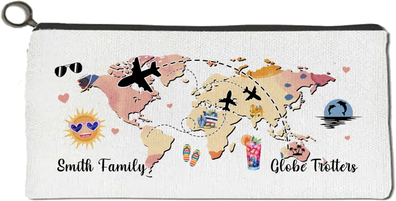 Personalised Holiday Travel Wallet