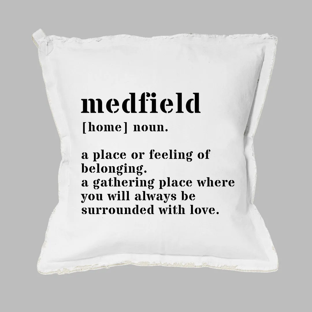 Personalized Definition Square Pillow