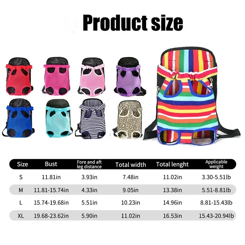 Pet Dog Carrier Backpack Mesh Camouflage