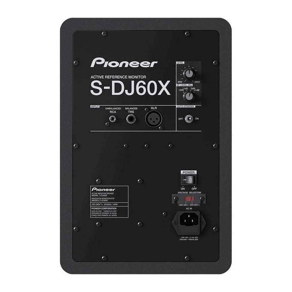 Pioneer S-DJ60X 6" Active Monitors