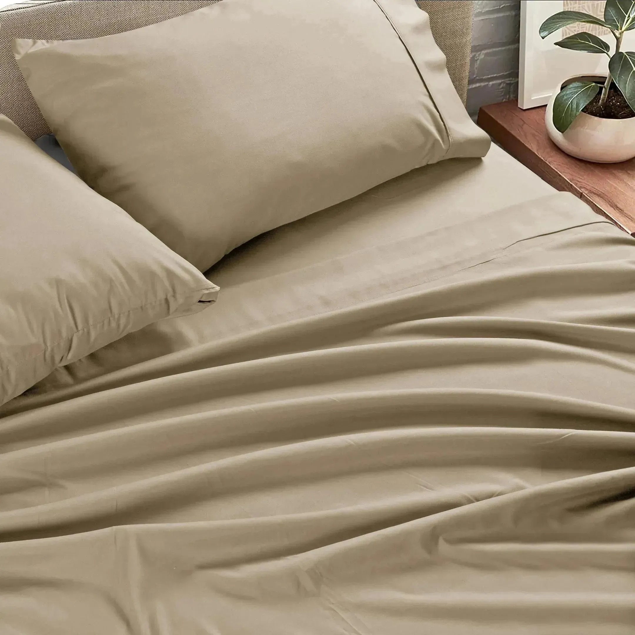 Plain Microfiber Sheet Set in Solid Colors