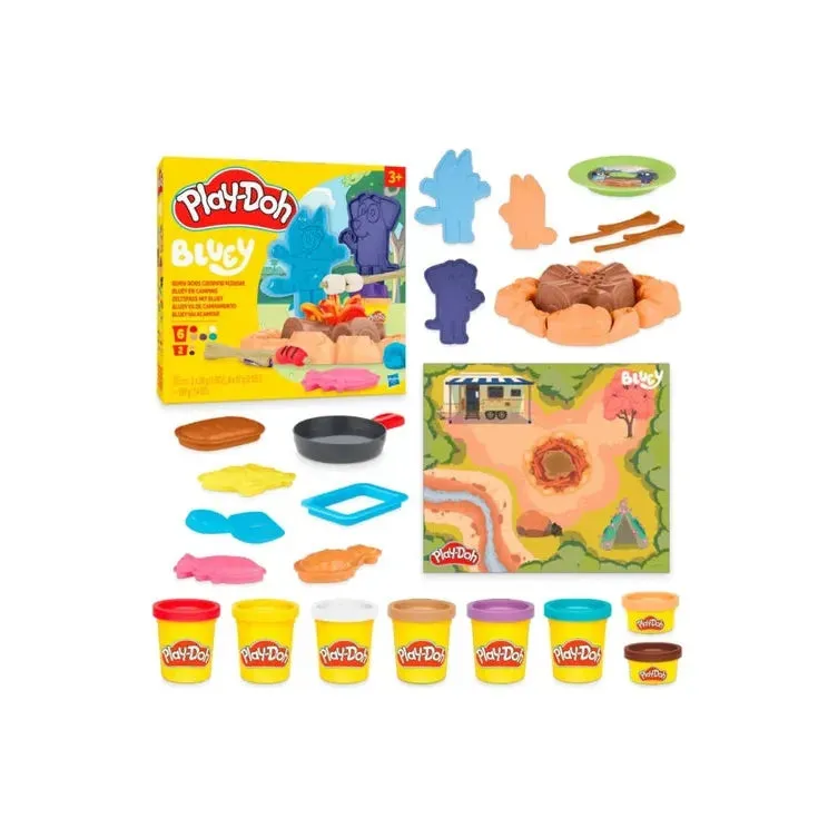 Play-doh Bluey Goes Camping Playset