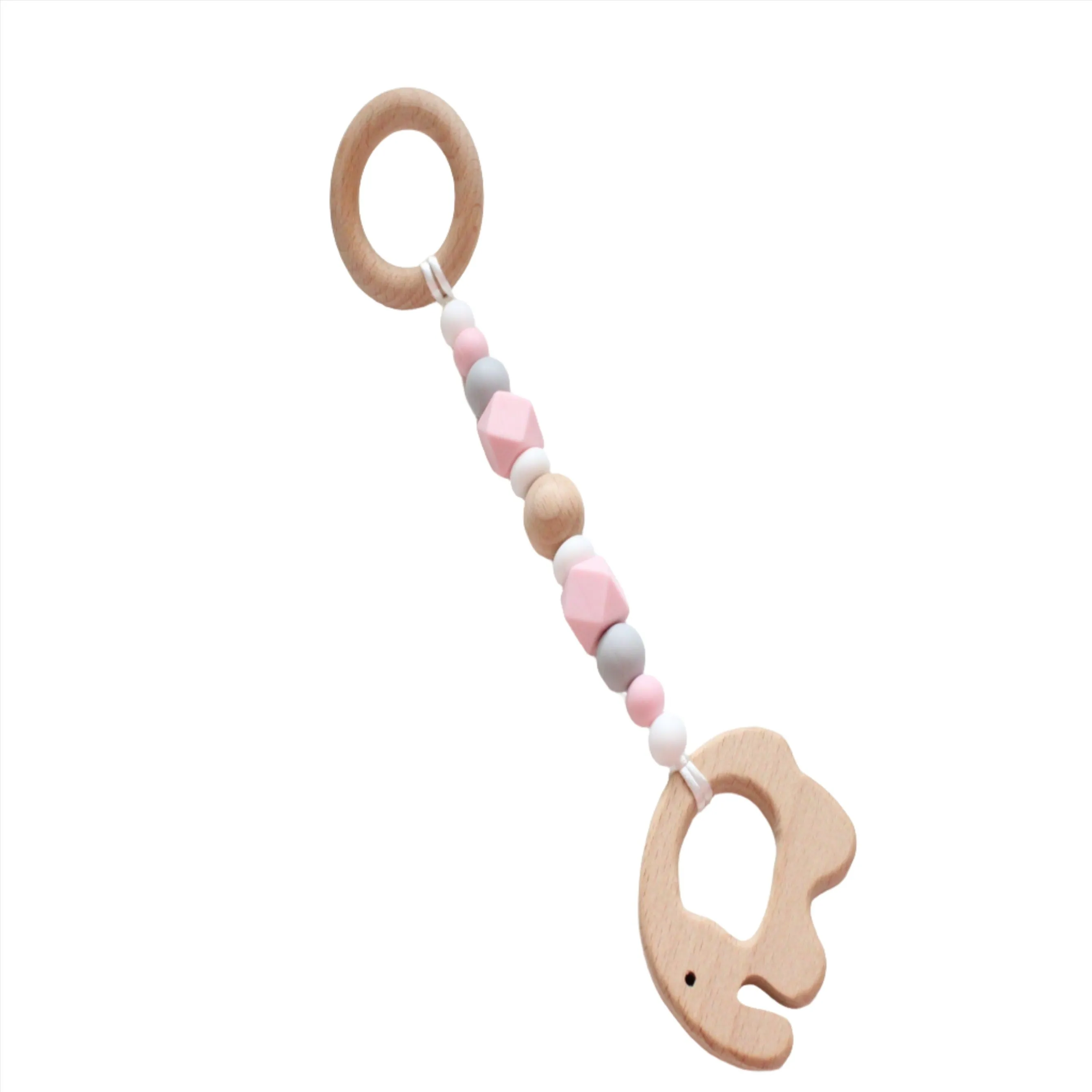 Play Gym Hanging Elephant - Pink