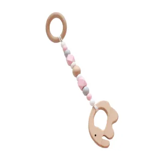 Play Gym Hanging Elephant - Pink