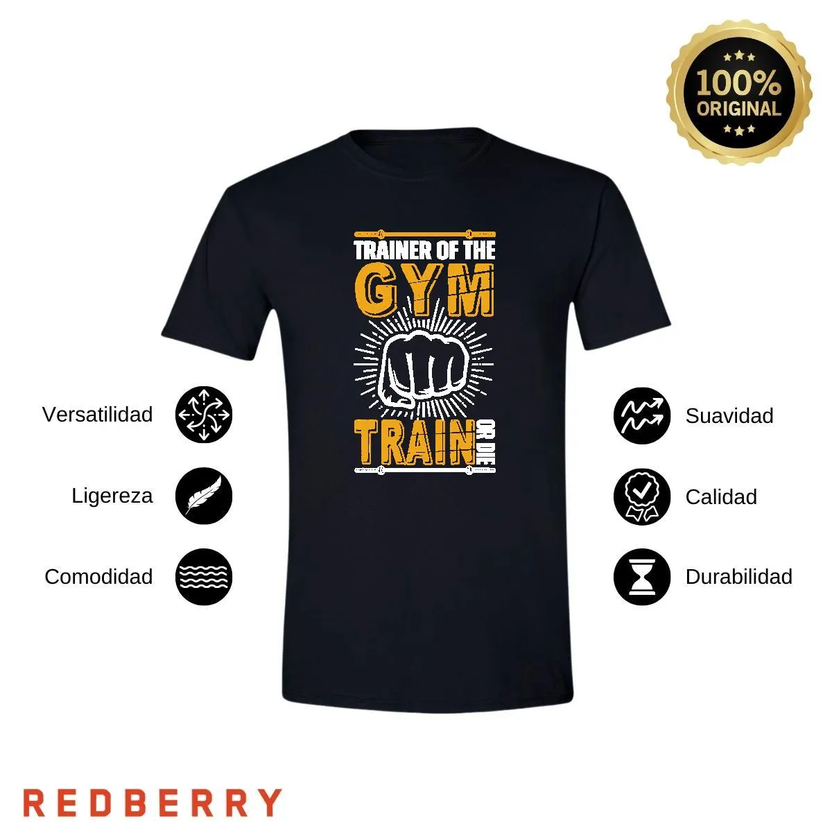 Playera Hombre Gym Ejercicio Fitness GF2009