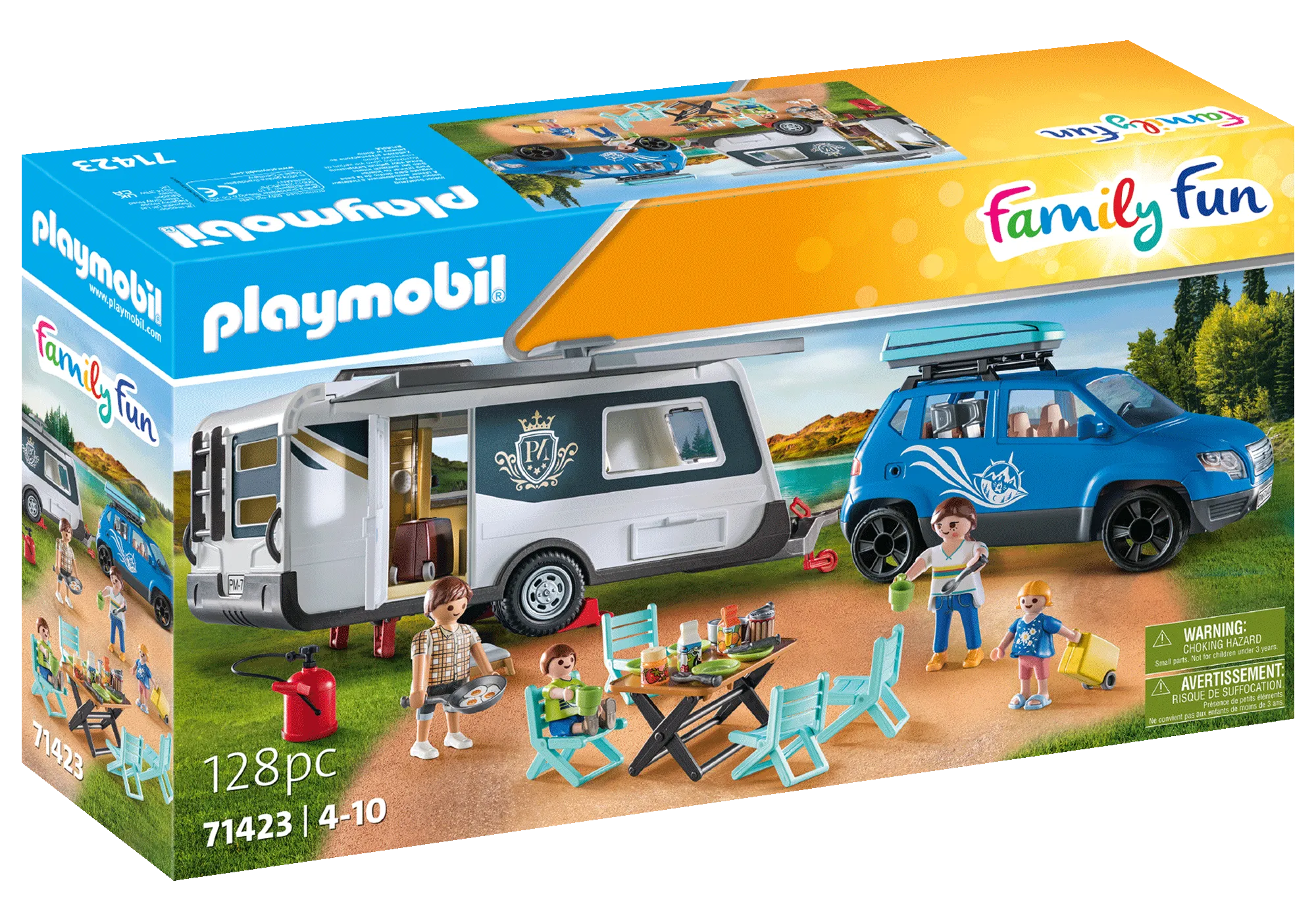 Playmobil 71423 Caravan with Car