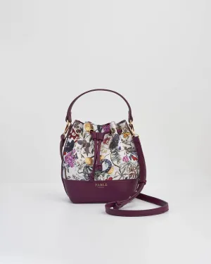 Plum Bucket Purse