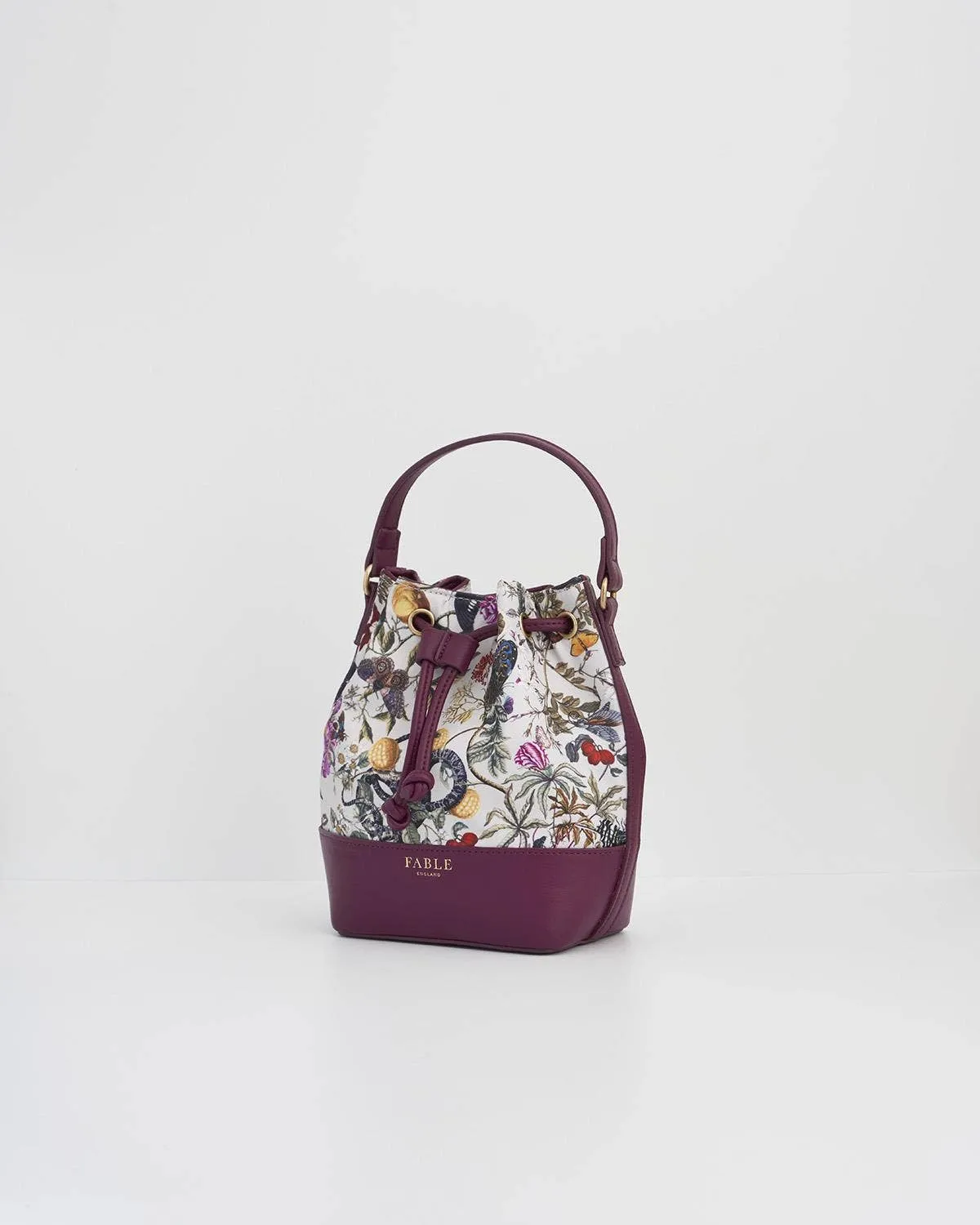 Plum Bucket Purse