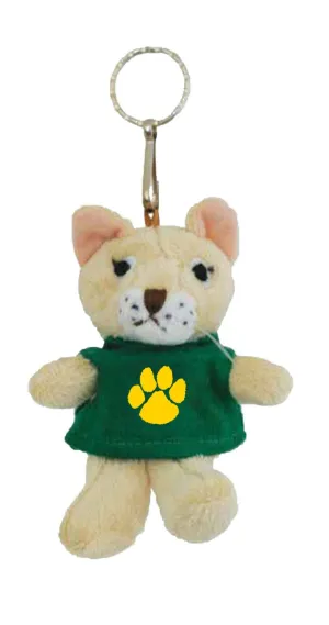 Plush Cougar Keychain