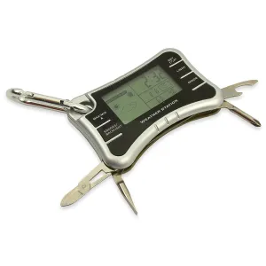 Pocket Weather Station Outdoor Survival Kit - Weather Clock