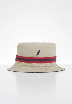 Polo Brad Bucket Hat Stone