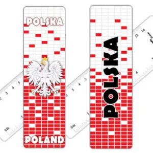Polska Poland Eagle 2D Tassel Bookmark