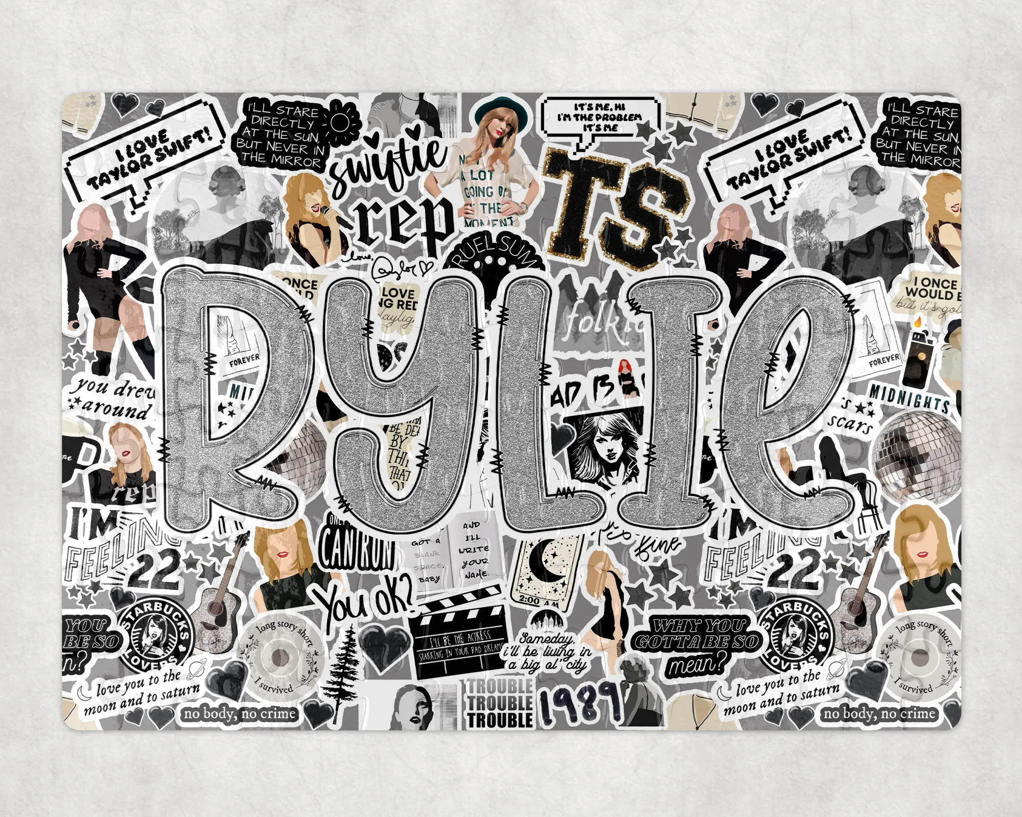 Pop Singer Personalized Puzzle