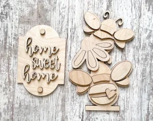 Porch Leaner Interchangeable Bee Add On DIY Kit