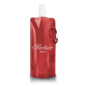 Portable Clear Water Bottle (Red) - Partier