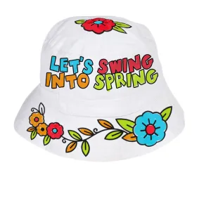 PRE-ORDER! Colour-In Sun Smart Spring Bucket Hat