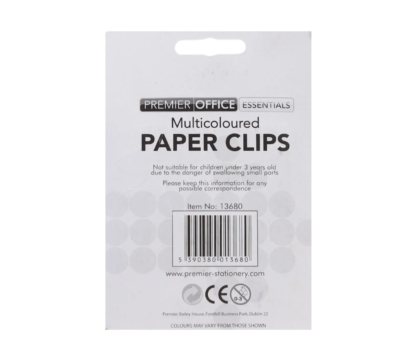 Premier Office - 75 x 28mm Coloured Paper Clips