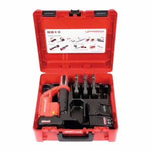 Pressatrice Rothenberger Romax Compact TT 18V 2Ah   set 3 Ganasce