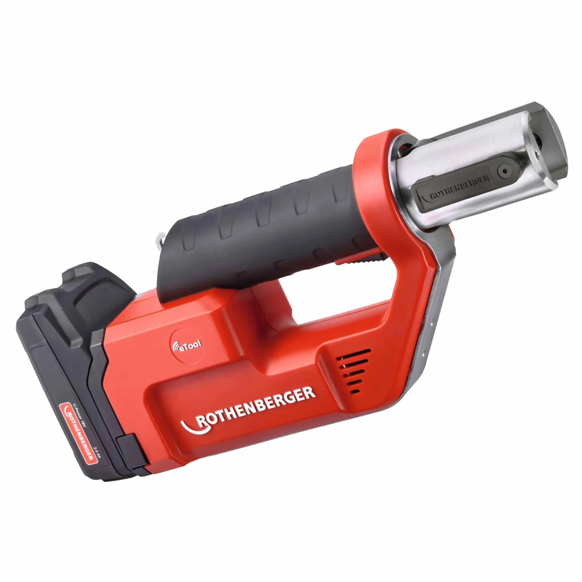 Pressatrice Rothenberger Romax Compact TT 18V 2Ah   set 3 Ganasce