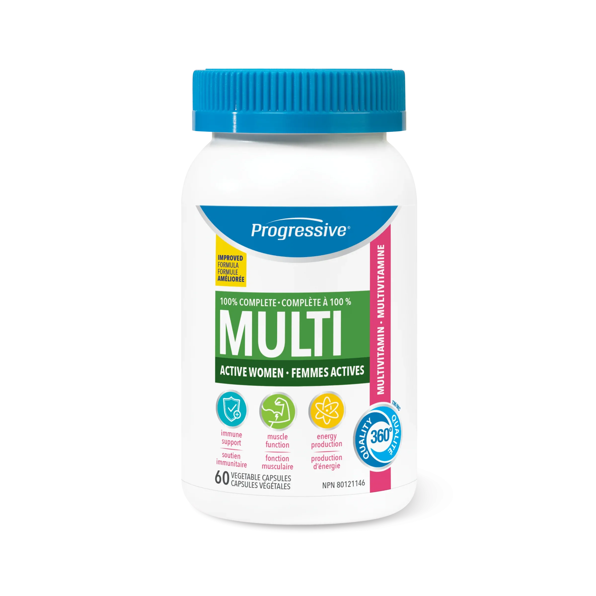 Progressive Multivitamin Active Women (VCaps)
