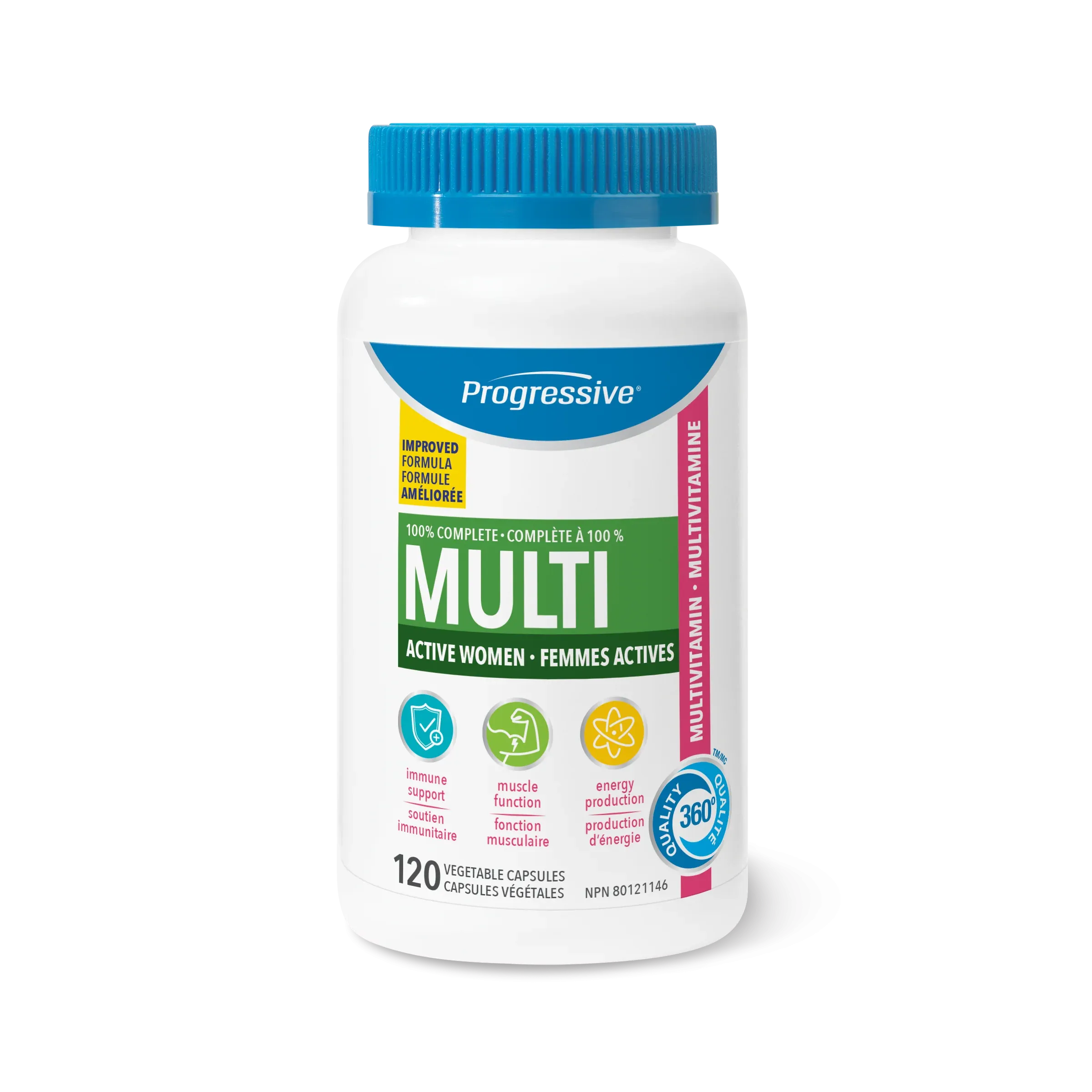 Progressive Multivitamin Active Women (VCaps)