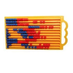 PSD Trefoil Plastic Abacus 120 Beads MU712