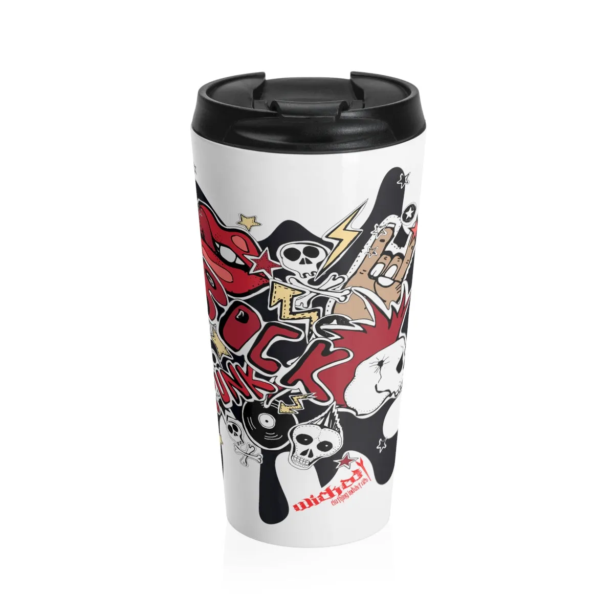 Punk Rock /Stainless Steel Travel Mug