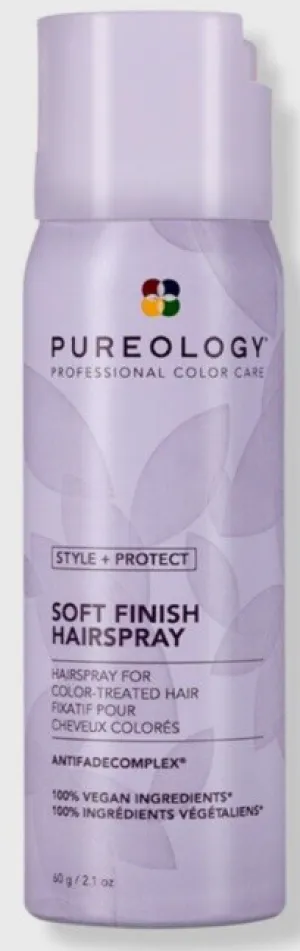 Pureology Soft Finish Hair spray 2.1 oz travel