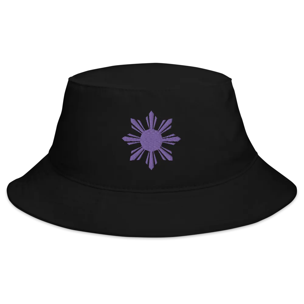 Purple Sun Pinoy Bucket Hat