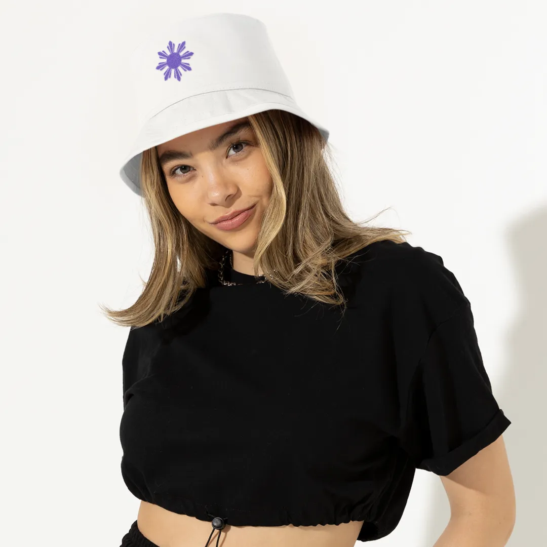 Purple Sun Pinoy Bucket Hat