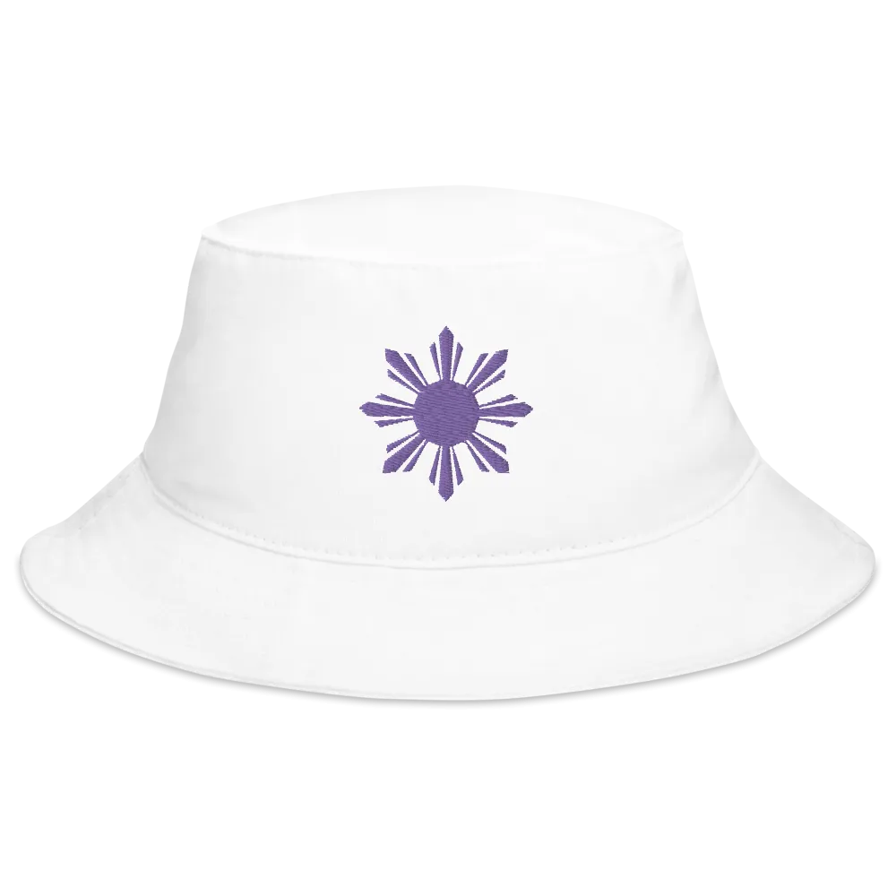 Purple Sun Pinoy Bucket Hat