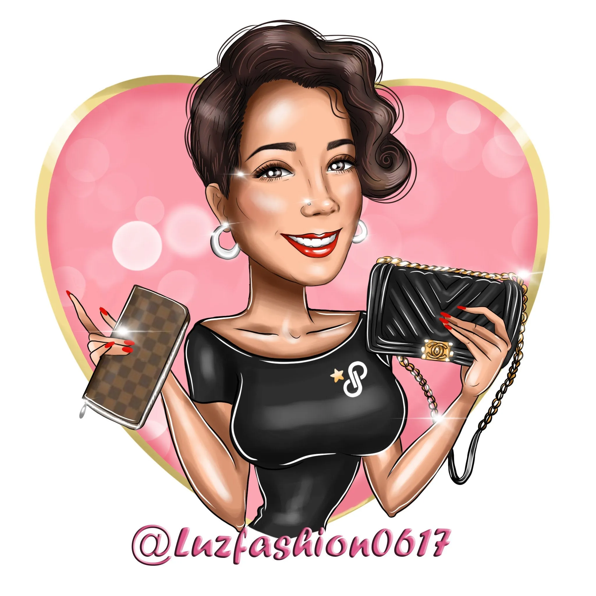 Purse and Handbag Designer Logo