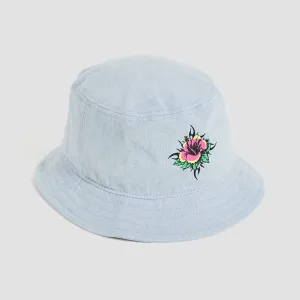 Quiksilver Uncle Surfer Bucket Hat Ice - Womens
