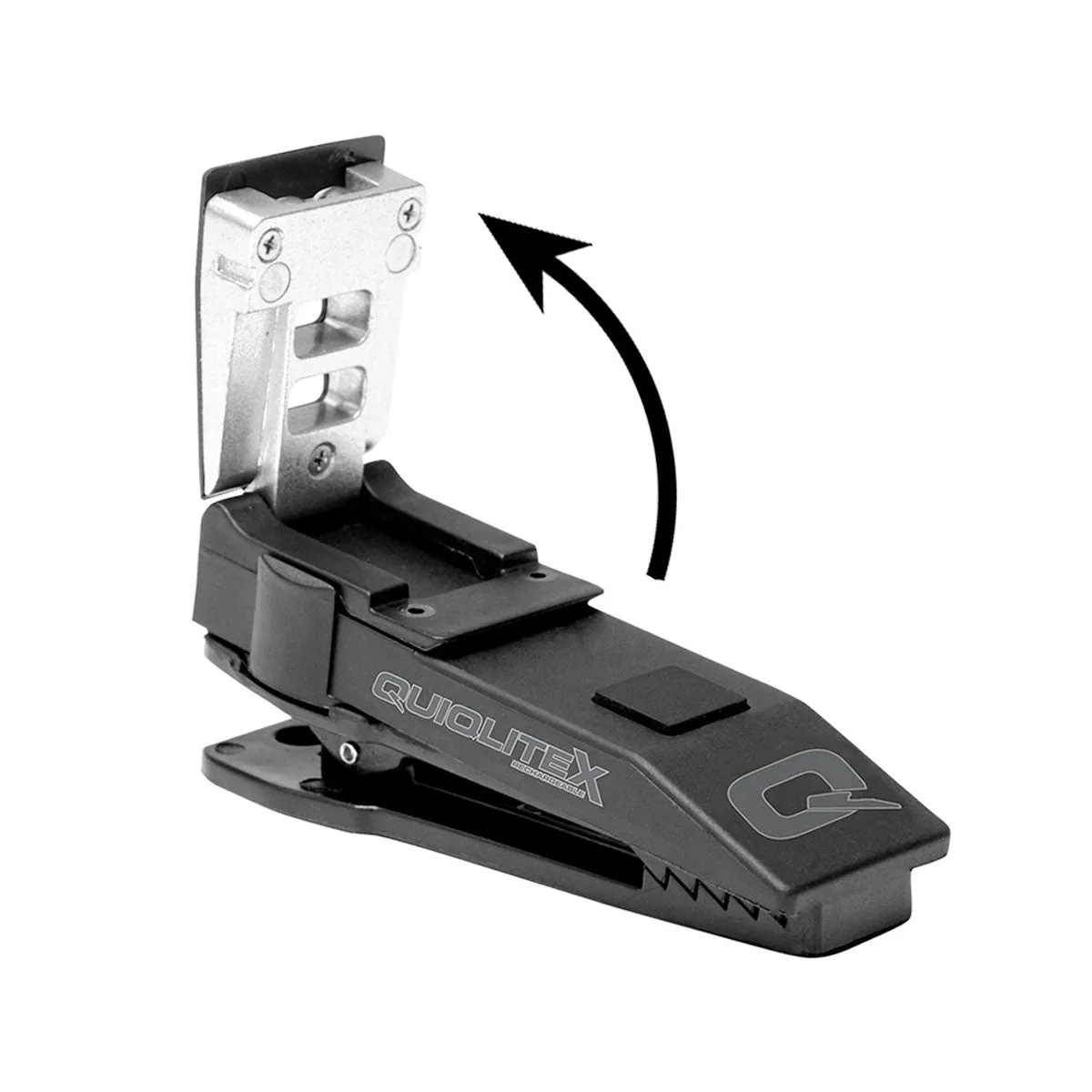QuiqLite X USB Rechargeable Handsfree Dual LED Lighting - White/White