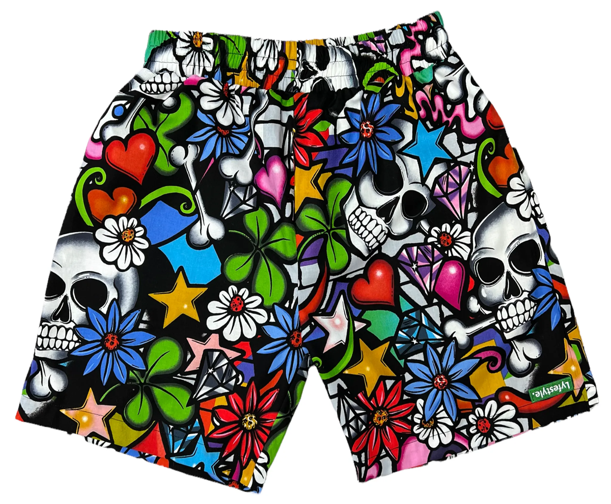 "Skull Magic" Lyfestyle Shorts