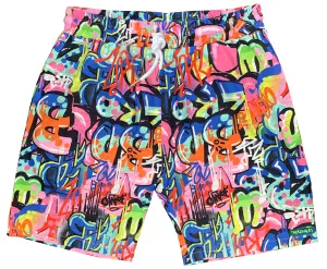 "Spray Paint Graffiti" Lyfestyle Shorts